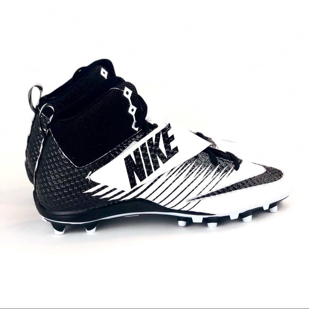 Nike Men’s Football Cleats Size 13 Black White